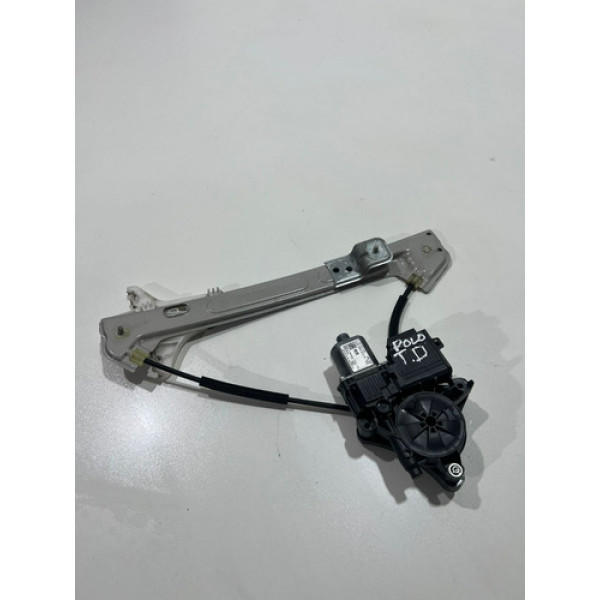 Maquina Vidro Traseira Direita Vw Polo 2018/2022