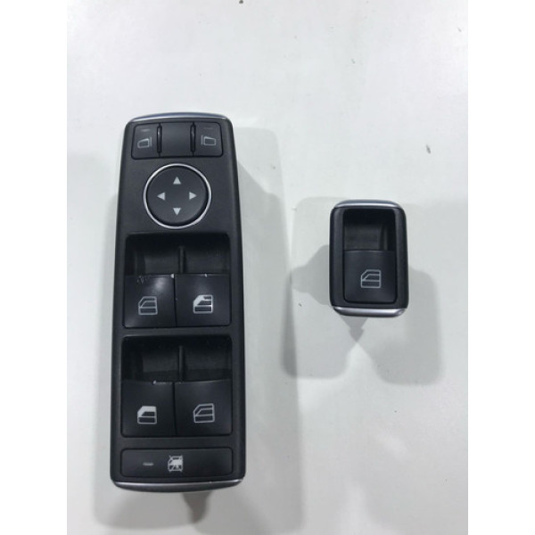 Botão Vidro Elétrico Esquerdo Mercedes C180/c200 2014