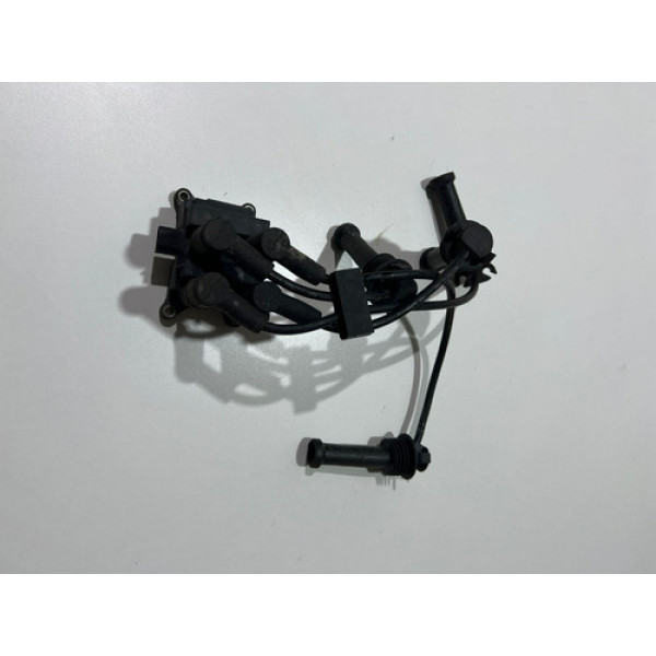 Bobina C/ Cabos Ford New Fiesta 1.6 Nacional 2013 A 2018