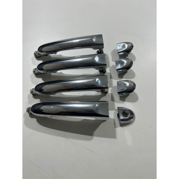 Jogo Maçaneta Nissan Versa 2013 A 2019 Original