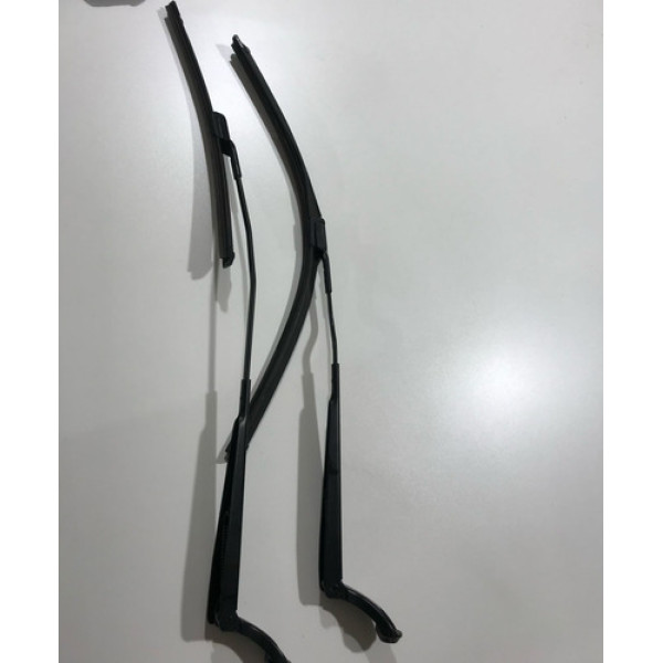 Par Braço Limpador Completo Fiat Gran Siena 2018/2021 